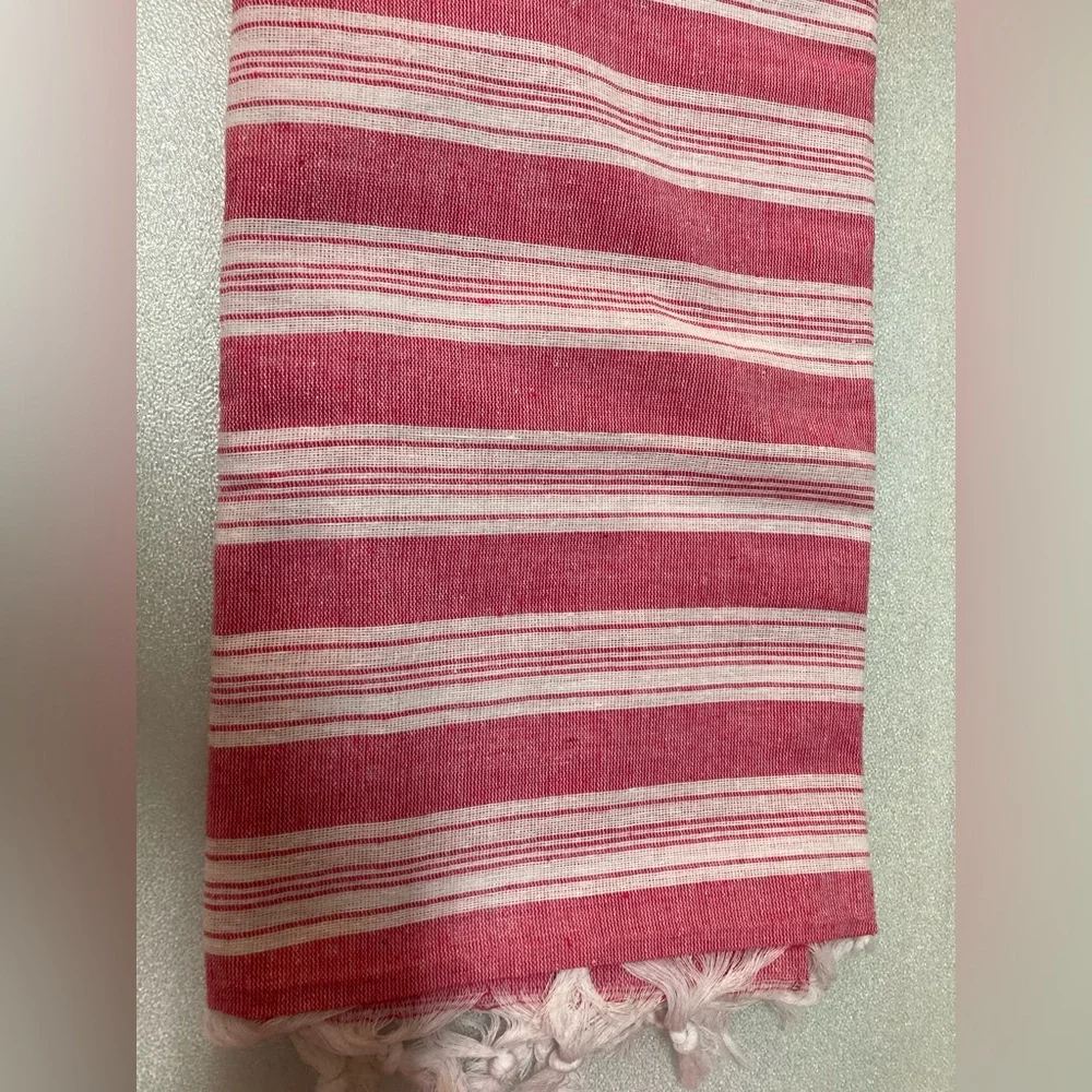 100% Cotton Turkish Peshtemal Towel, Beach Towel, Reversible Spa Towel